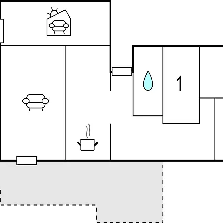 Three-bedroom Holiday In